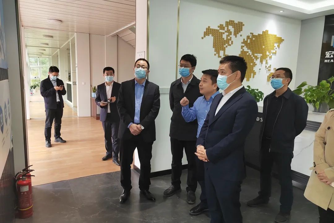 重慶市永川區(qū)委常委、副區(qū)長宋文到訪天津新宇代理廠家宏鑫源重慶金諾公司調(diào)研工作(圖1)
